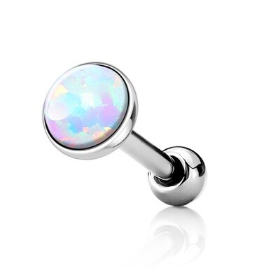 Barbell mit AB Opal silber