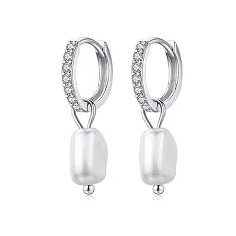 Creolen ROMA Rhodium