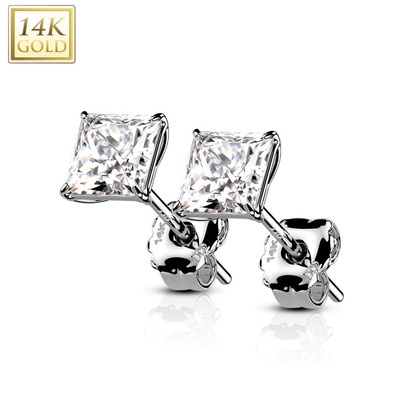 Ohrringe Mann aus 14k Gold