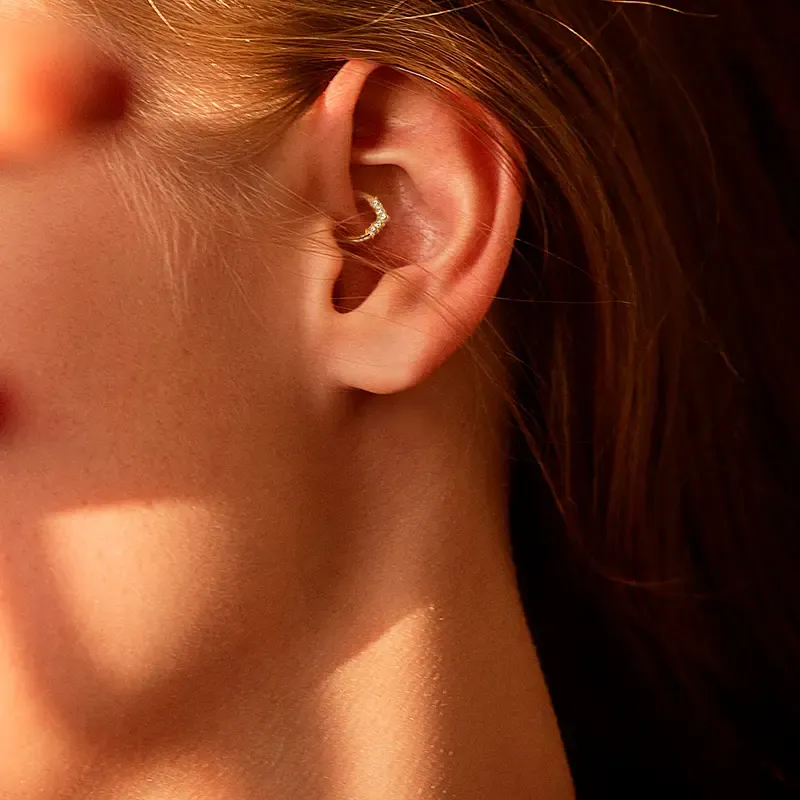 Daith Piercing gold