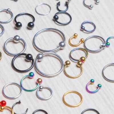 Anneaux de piercing