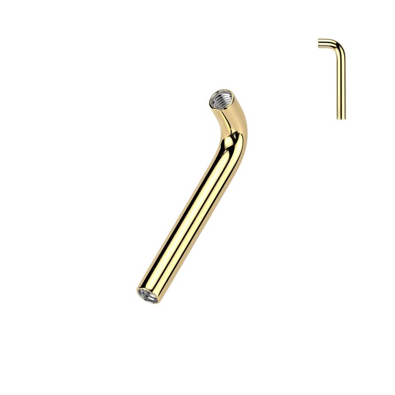 Christina Stab aus Titan vergoldet