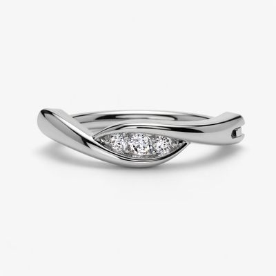 Bauchnabelpiercing Ring verschlungene Spirale