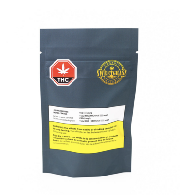 3.5g SWEETGRASS ORGANIC-Crunch Berries PRICE DROP! SAVE $6!