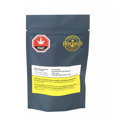 3.5g SWEETGRASS ORGANIC-Mint Chocolate Chip PRICE DROP! SAVE $6!