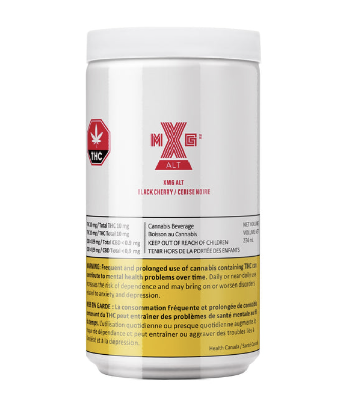 236ml HEXO-XMG ALT Black Cherry