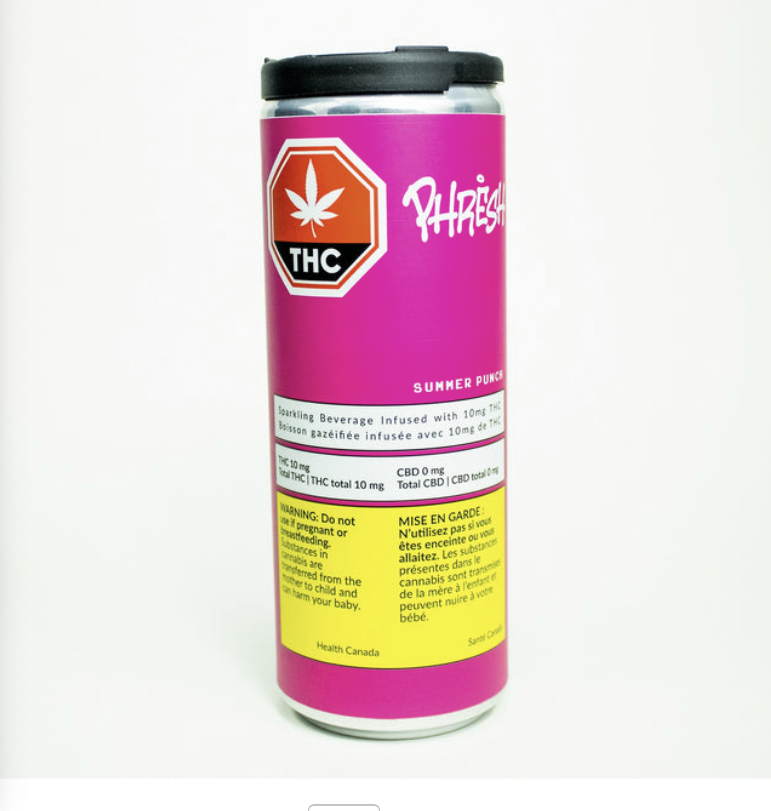 355ml PHRESH-Summer Punch Sparkling Water