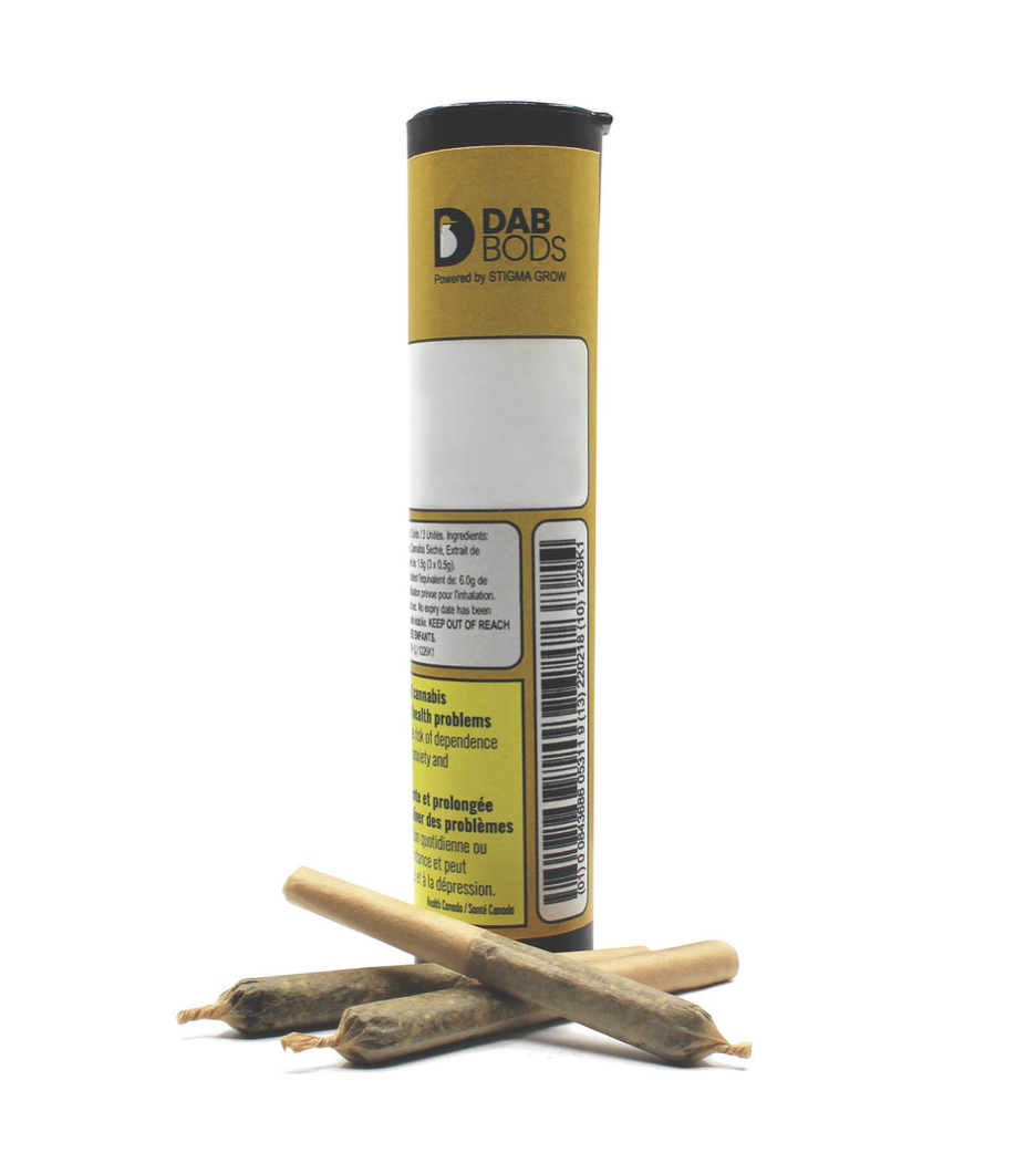 1.5g DAB BODS-Pineapple Chunk Resin Infused PR 3x0.5g