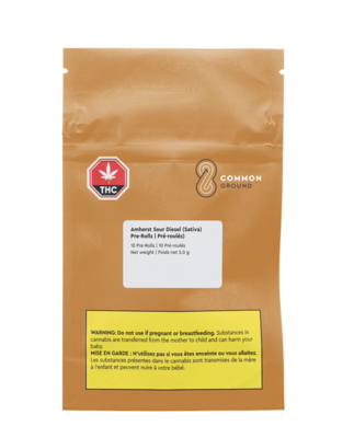 5g COMMON GROUND-Amherst Sour Diesel PR 10x0.5g