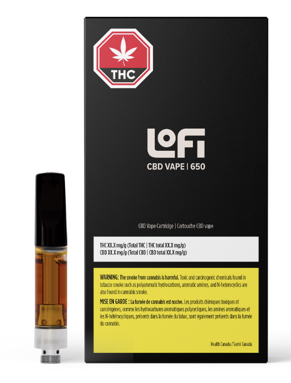 1g LOFI-Carmagnolia CBD Vape 650 Cartridge
