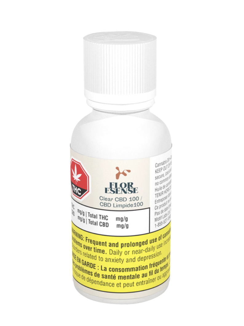 19g FLORESENSE-Clear CBD 100 Oil 20ml