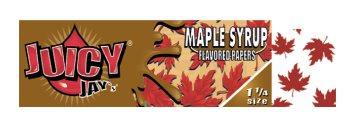 JUICY JAY&#39;S 1¼ - MAPLE SYRUP PAPERS