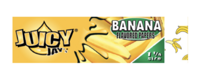 JUICY JAY&#39;S 1¼ - BANANA PAPERS
