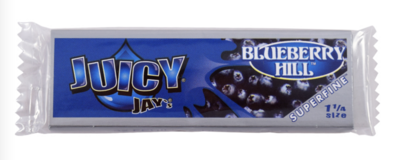 JUICY JAY&#39;S 1¼ - BLUEBERRY HILL Ultra Thin PAPERS