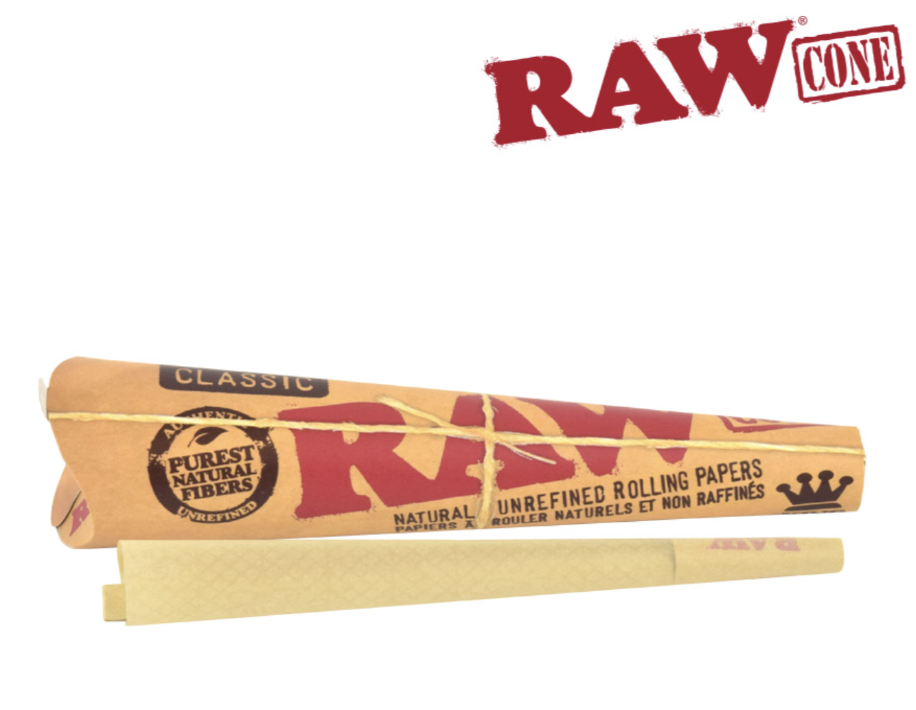 RAW PRE-ROLLED CONE KS - SINGLE