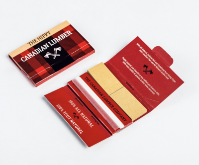 CANADIAN LUMBER-Hippy Hemp Papers 1.25 w/Tips