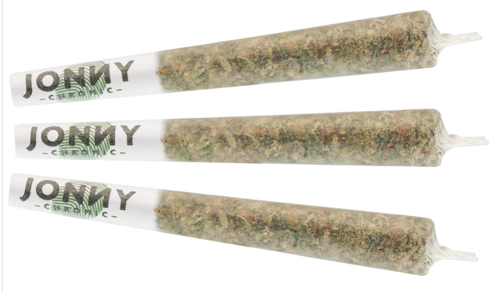 1.5g JONNY CHRONIC-Blueberry Kush Reefers PR 3x.5g