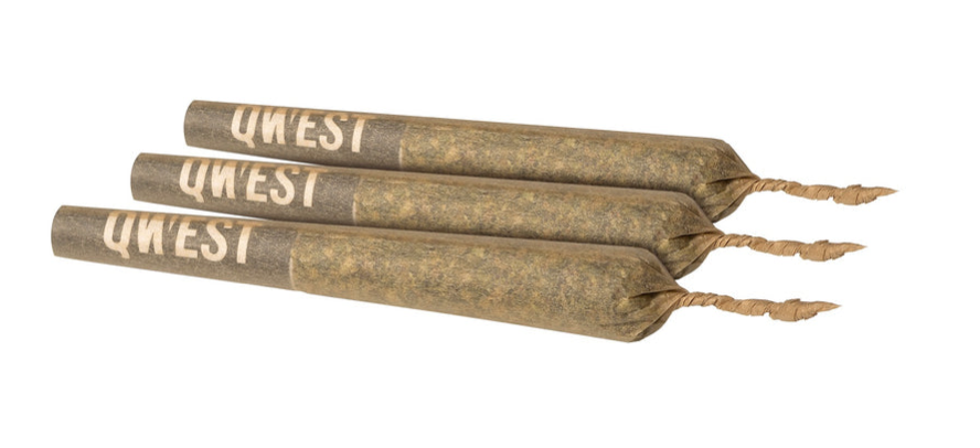 1.5g QWEST-Apricot Kush Diamond Infused PR 3X.5g