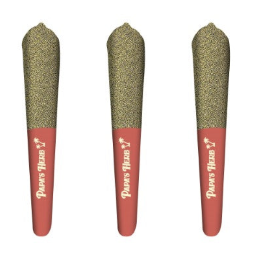 1.5g PAPA’S HERB-Watermelon Z Infused Doobs PR 3x.5g