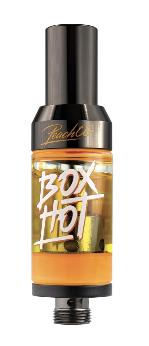 1.2g BOXHOT 1000-Peach OG Cartridge