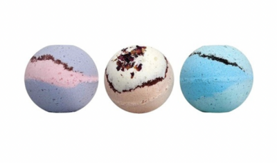 390g STEWART FARMS-Multipack Bath Bombs 3/pack