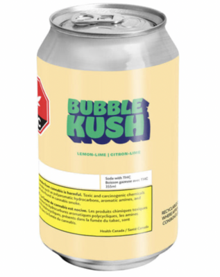 355ml BUBBLE KUSH-Lemon Lime Soda