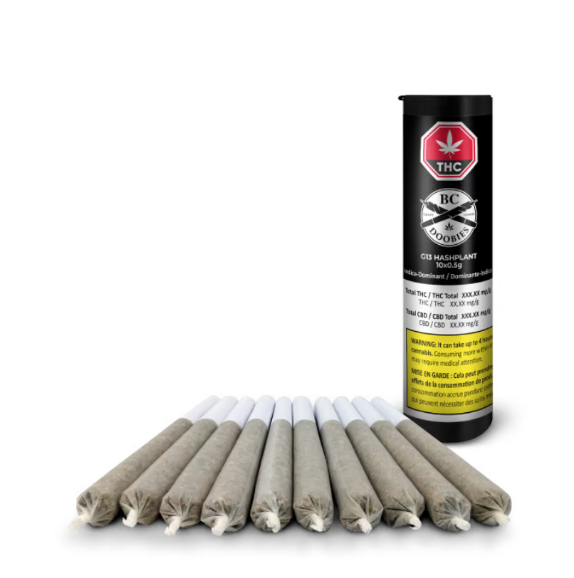 5g BC DOOBIES-G13 Hashplant PR 10x.5g