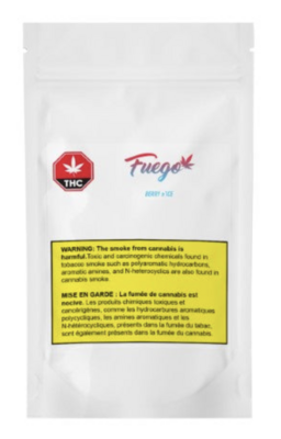1g FUEGO-Berry Nice Vape Cartridge