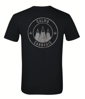 SALMO CANNABIS-T-SHIRT 'I Think You're Dope' BLACK