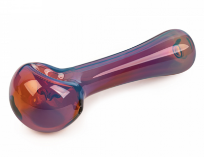 4.5" RED EYE-Spoon Handpipe W/Neoprene Bag | Various Colours