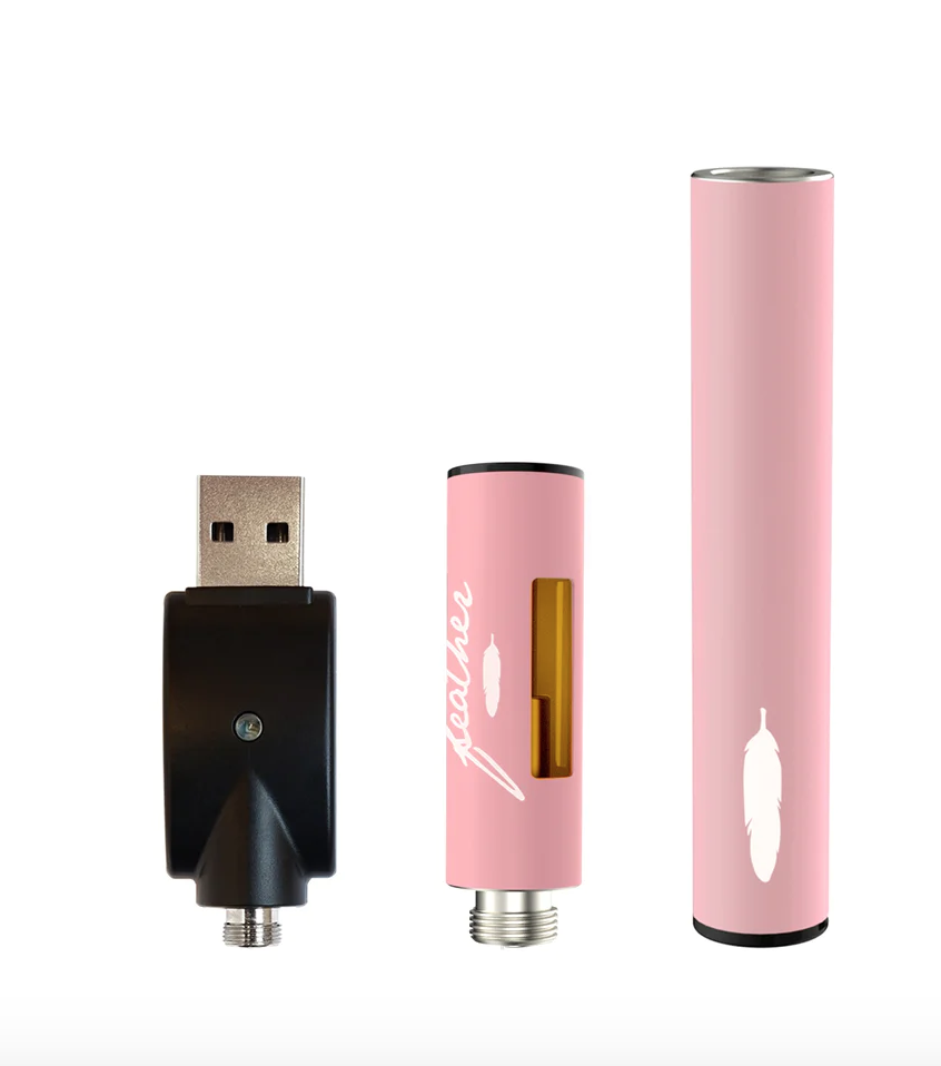.5g FEATHER-Melon Bubble Haze 510 Vape Kit