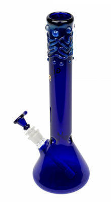 14" GEAR PREMIUM-Beaker Bong w/Worked Top | VARIOUS COLOURS