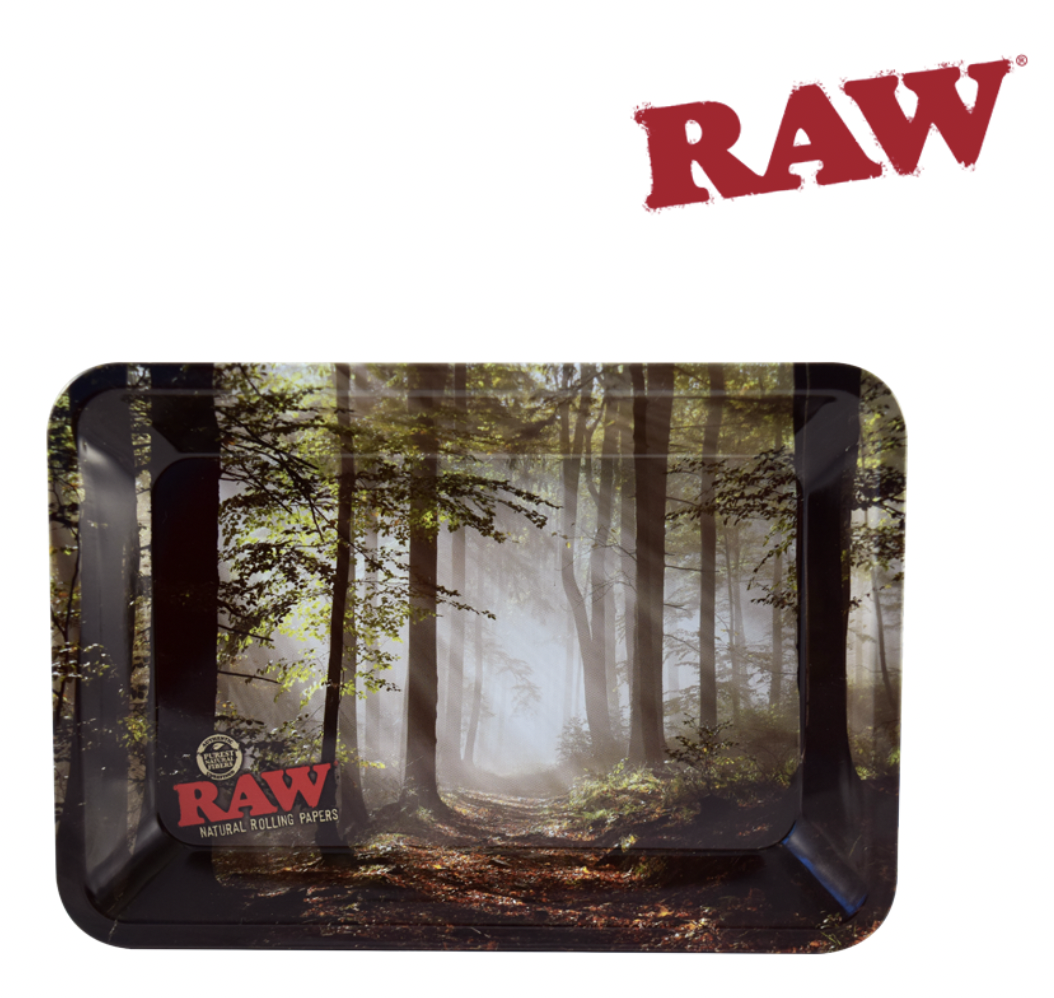 ROLLING TRAY MINI  - Raw Smokey Trees