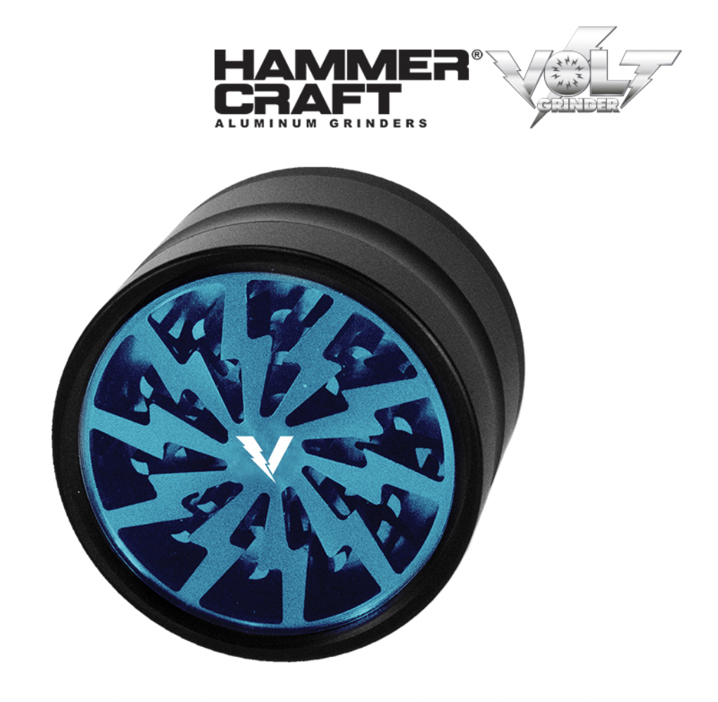 GRINDER | Hammer Craft Volt BLUE Large 4 piece Grinder 2&quot;