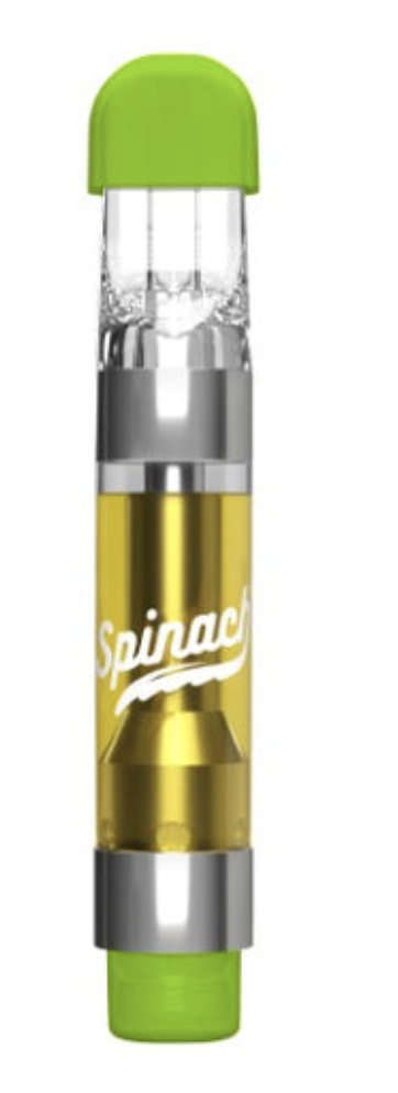 1g SPINACH FEELZ-Mango Kiwi Haze THC+CBC Day Trip Vape Cartridge