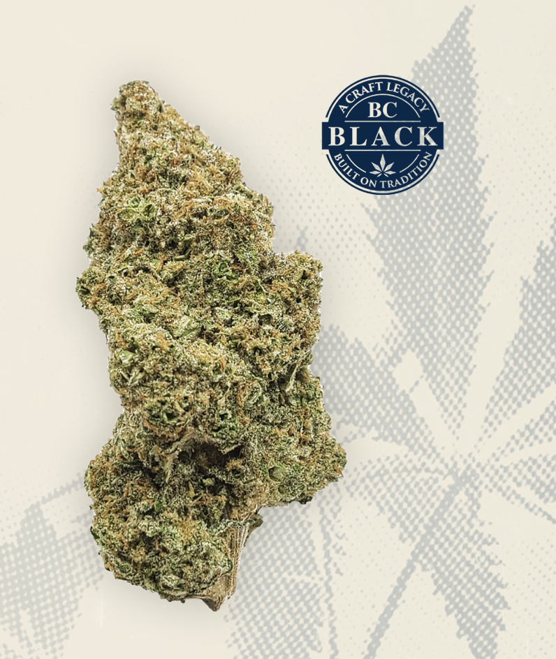 3.5g BC BLACK-Mango Mac by Victoria Cannabis