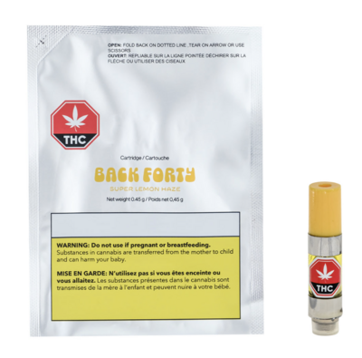 .45g BACK40-Super Lemon Haze Cartridge PRICE DROP! SAVE $1!