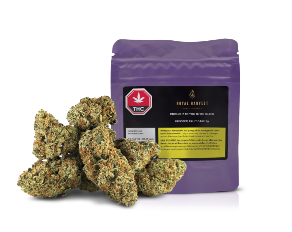 7g ROYAL HARVEST-Frosted Fruit Cake