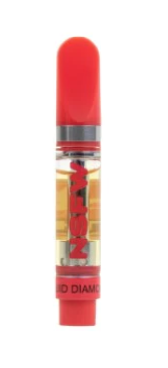 1g ADULTS ONLY-Promiscuous Peach NSFW Liquid Diamond Vape Cartridge