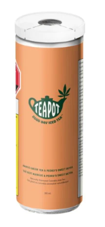355ml TEAPOT-Mango Green Tea &amp; Pedro’s Sweet Sativa PRICE DROP! SAVE $0.50!