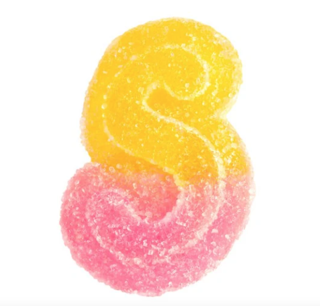 5g SPINACH-Fully Blasted Pink Lemonade Sourz Single Gummy