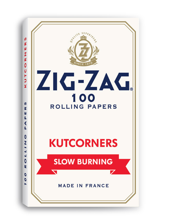 ZIG-ZAG-White Rolling Papers Kutcorners Double Wide