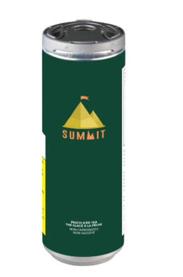 355ml SUMMIT 10-Peach Iced Tea