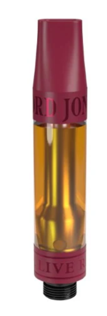 1g LORD JONES-Purple Lemon Haze (Peyote Cookies) Live Resin Vape Cartridge