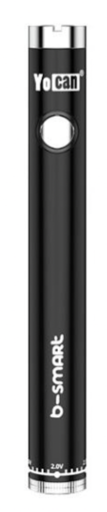 YOCAN-B-Smart Variable Voltage 510 Vape Battery Kit with Charger, Colour: Black