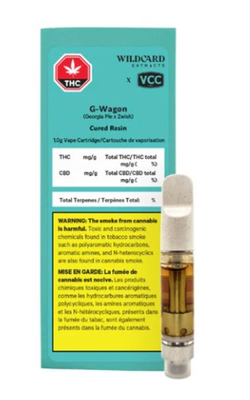 1g WILDCARD EXTRACTS x VCC-G-Wagon Cured Resin Vape Cartridge