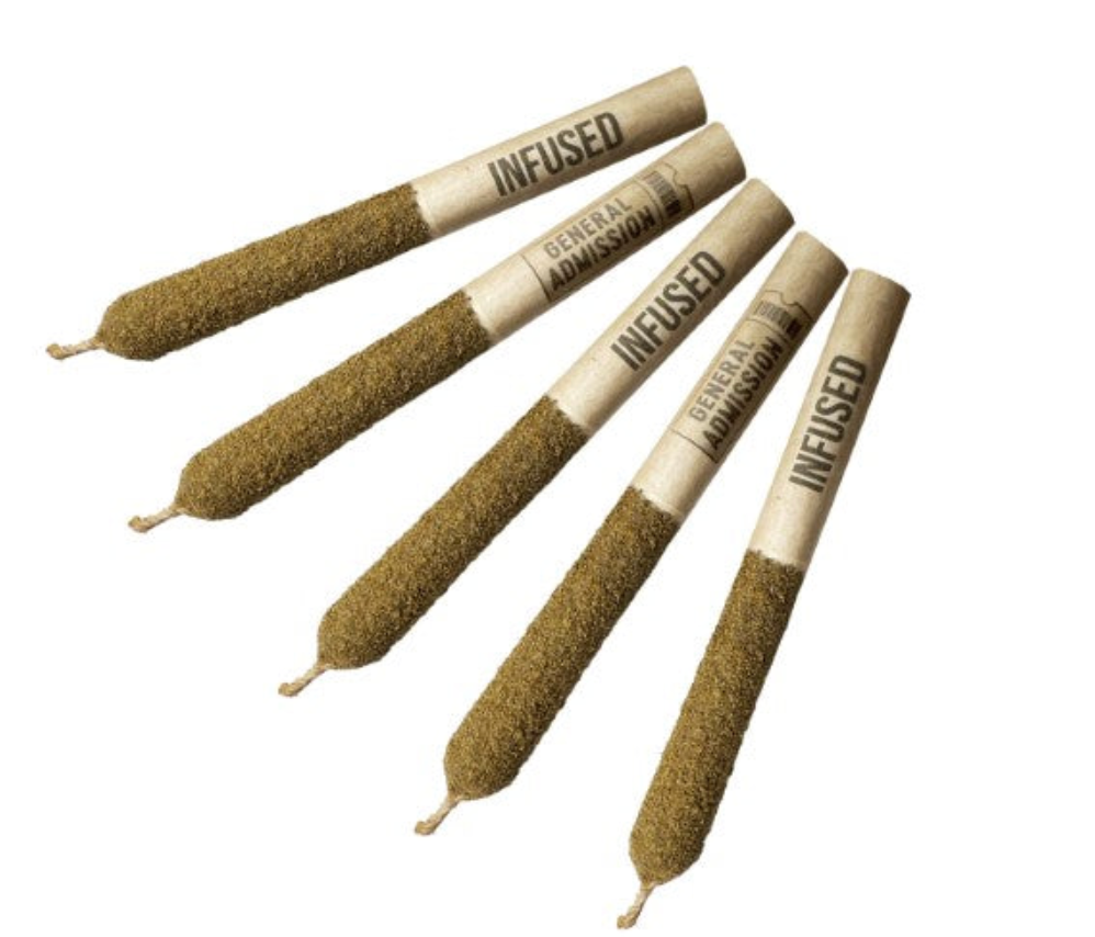 2.5g GENERAL ADMISSION-Razzilicious (Hash+Distillate Infused) PR 5x.5g