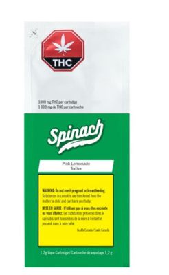 1.2g SPINACH-Pink Lemonade Vape Cartridge