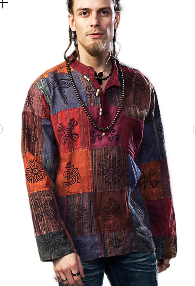 SALMO CANNABIS-Patchouli Long Sleeve Shirt