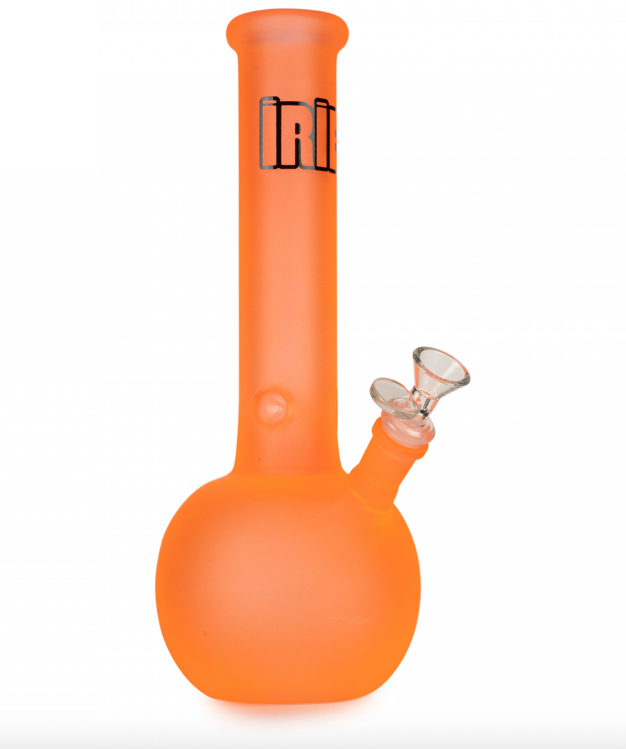 12&quot; IRIE-Frosted Bubble Bong ORANGE
